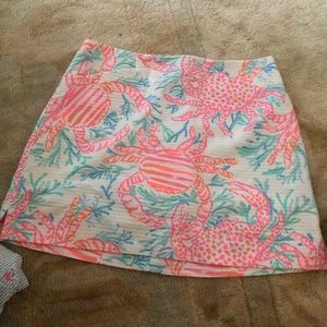 Lilly Skirt crab design